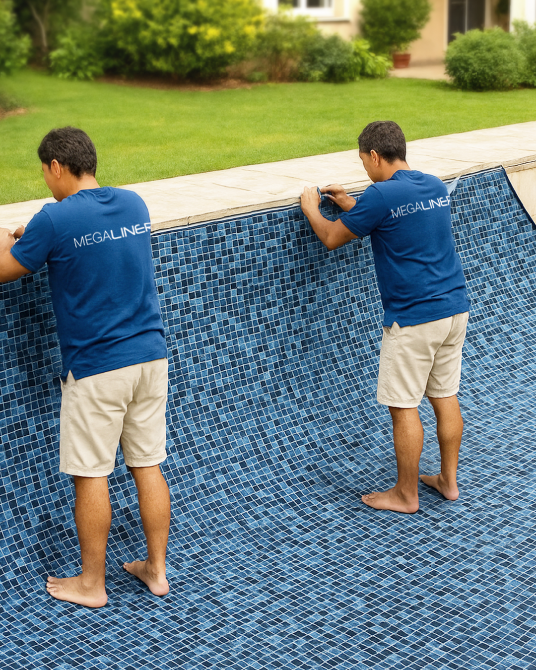 Instalação de Piscinas de Vinil Megaliner